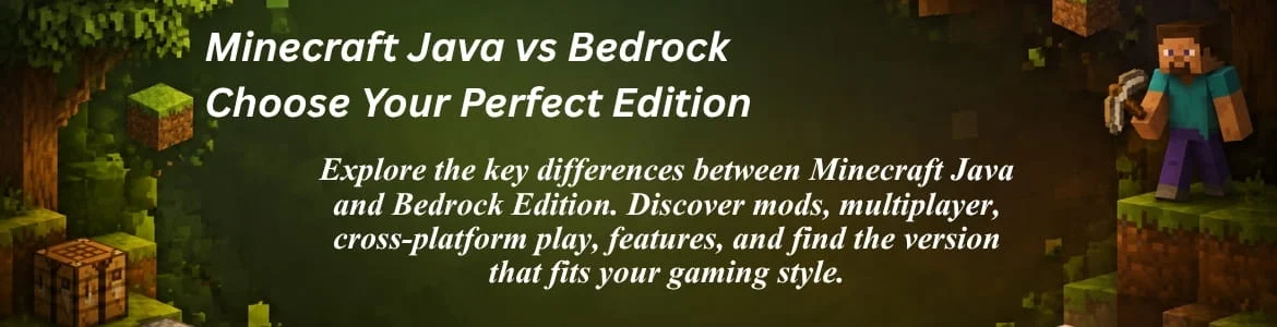Minecraft Bedrock Vs Java Edition