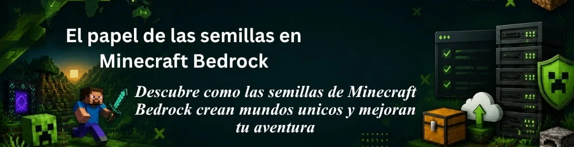 semillas Minecraft Bedrock