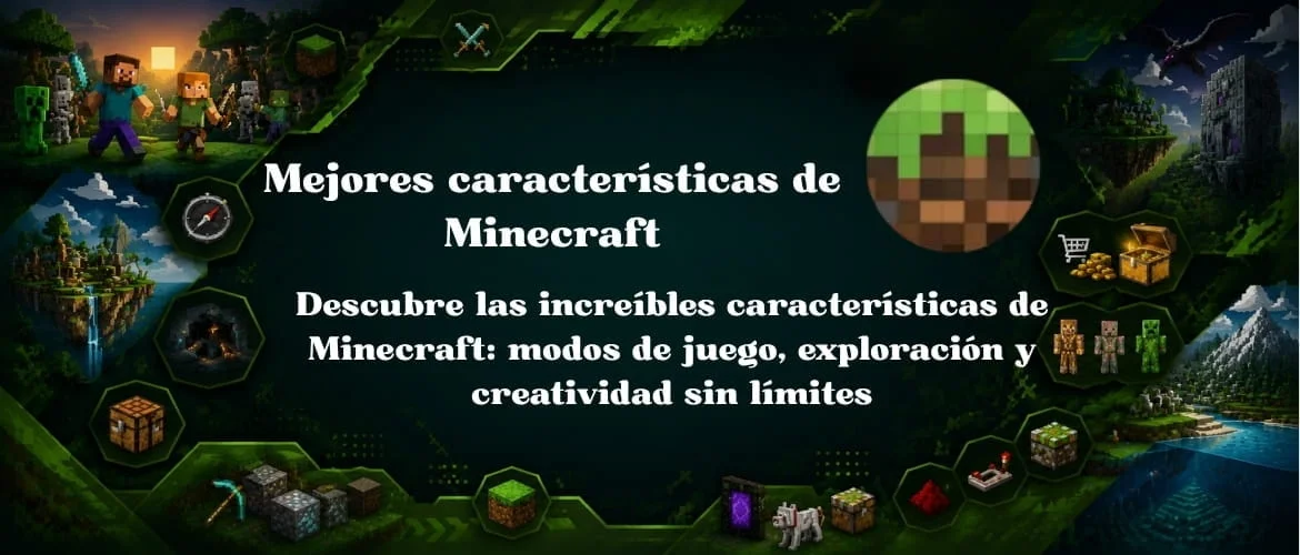 Características de Minecraft APK