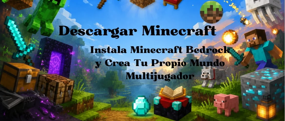 Descarga de Minecraft Bedrock