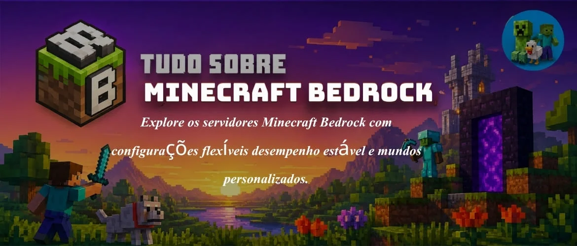 Recursos do Minecraft Bedrock